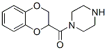 N-(1,4-苯并二噁烷-2-羰基)哌嗪结构式_70918-00-2结构式