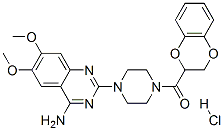 盐酸多沙唑嗪结构式_70918-01-3结构式
