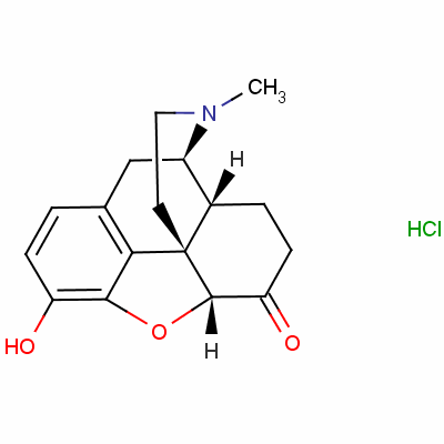 Hydromorphone hydrochloride Structure,71-68-1Structure