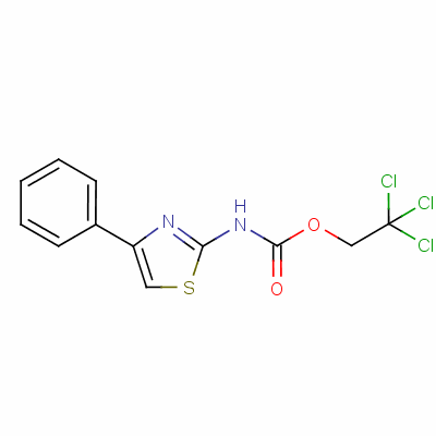 氯替法唑结构式_71119-10-3结构式