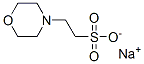 吗啉乙磺酸钠盐结构式_71119-23-8结构式