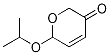 6-异丙基氧基-2H-吡喃-3(6h)-酮结构式_71443-27-1结构式