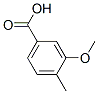 3-甲氧基-4-甲基苯甲酸结构式_7151-68-0结构式