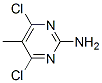 2-氨基-4,6-二氯-5-甲基嘧啶结构式_7153-13-1结构式