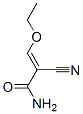 2-氰基-3-乙氧基丙烯酰胺结构式_7154-55-4结构式