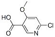 6-氯-4-甲氧基-3-吡啶羧酸结构式_716362-10-6结构式