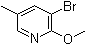 3-溴-2-甲氧基-5-甲基吡啶结构式_717843-56-6结构式