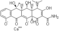 土霉素钙结构式_7179-50-2结构式