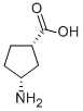 (1S,3R)-3-氨基环戊羧酸结构式_71830-07-4结构式
