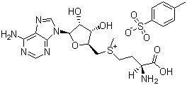 S-腺苷甲硫氨酸对甲苯磺酸盐结构式_71914-80-2结构式
