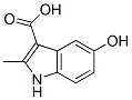 5-羟基-2-甲基-1H-吲哚-3-羧酸结构式_71982-15-5结构式