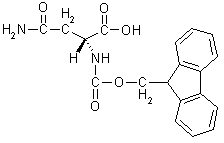 Fmoc-L-天冬酰胺结构式_71989-16-7结构式