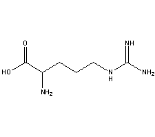 DL-精氨酸结构式_7200-25-1结构式