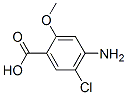 4-氨基-5-氯-2-甲氧基苯甲酸结构式_7206-70-4结构式
