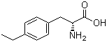 (R)-2-氨基-3-(4-乙基苯基)丙酸结构式_721385-17-7结构式