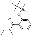 2-[[(1,1-二甲基乙基)二甲基甲硅烷基]氧基]-N,N-二乙基苯甲酰胺结构式_721448-74-4结构式