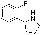 2-(2-氟苯基)-吡咯烷结构式_72216-04-7结构式