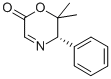 (5S)-5,6-二氢-6,6-二甲基-5-苯基-2H-1,4-恶嗪-2-酮结构式_723262-95-1结构式