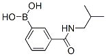 3-异丁氨基羰基苯硼酸结构式_723282-09-5结构式