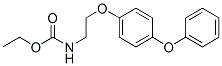 N-[2-(4-苯氧基苯氧基)乙基]-胺基甲酸乙酯结构式_72490-01-8结构式