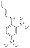丙醛2,4-二硝基苯基腙结构式_725-00-8结构式
