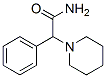 2-苯基-2-哌啶基-1-乙酰胺结构式_7253-67-0结构式