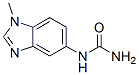 (9CI)-(1-甲基-1H-苯并咪唑-5-基)-脲结构式_72550-39-1结构式
