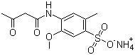 乙酰乙酰克利西丁磺酸铵盐结构式_72705-22-7结构式