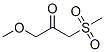 1-甲氧基-3-(甲基磺酰基)-2-丙酮酯结构式_728019-59-8结构式