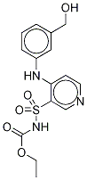 [[4-[(3-甲基苯基)氨基]-3-吡啶]磺酰基]氨基甲酸乙酯结构式_72810-57-2结构式