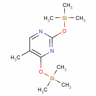 O,O-二(三甲基甲硅烷基)胸苷结构式_7288-28-0结构式