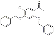 1-[5-甲氧基-2,4-双(苯基甲氧基)苯基]-乙酮结构式_7298-22-8结构式