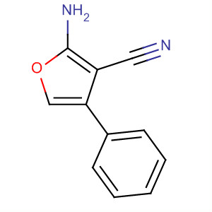 2-氨基-4-苯基-3-氰基呋喃结构式_72982-21-9结构式