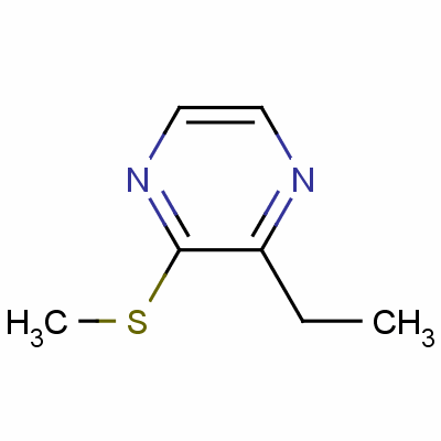 2-Methylthio-3-ethyl Pyrazine Structure,72987-62-3Structure