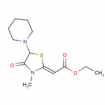 依托唑啉结构式_73-09-6结构式
