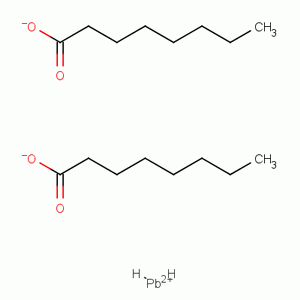 辛酸铅盐(2:1)结构式_7319-86-0结构式