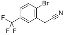 2-溴-5-三氟甲基苯乙腈结构式_732306-26-2结构式