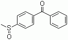 4-苯甲酰苯基甲基亚砜结构式_73241-57-3结构式