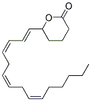 6-[(1Z,3Z,6Z,9Z)-1,3,6,9-十五碳四烯-1-基]四氢-2H-吡喃-2-酮结构式_73279-37-5结构式