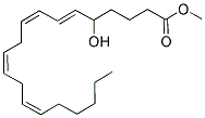 Methyl (6e,8z,11z,14z)-5-hydroxy-6,8,11,14-icosatetraenoate Structure,73279-38-6Structure