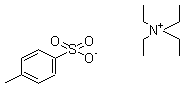四乙基胺对甲苯磺酸酯结构式_733-44-8结构式