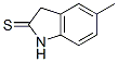 5-甲基-1,3-二氢吲哚-2-硫酮结构式_73424-97-2结构式
