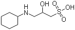 3-(环己胺)-2-羟基-1-丙磺酸结构式_73463-39-5结构式