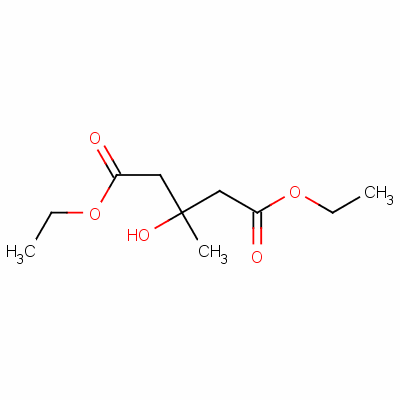 3-羟基-3-甲基戊二酸二乙酯结构式_73489-84-6结构式