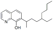 7-(4-乙基-1-甲基辛基)-8-羟基喹啉结构式_73545-11-6结构式