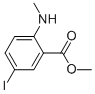 5-碘-2-(甲基氨基)苯甲酸甲酯结构式_736990-24-2结构式