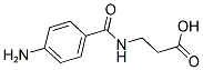 对氨基苯甲酰-beta-丙氨酸结构式_7377-08-4结构式