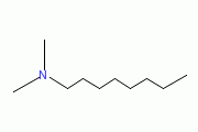 N,N,-二甲基-1-辛胺结构式_7378-99-6结构式