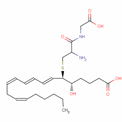 Leukotriene d4 Structure,73836-78-9Structure