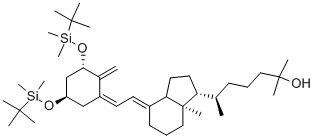 5,6-反式-1a,25-二羟基维生素 D3结构式_73837-24-8结构式